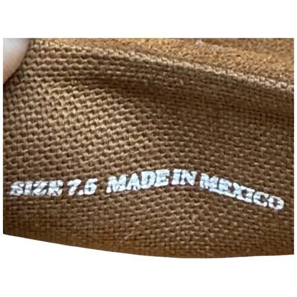 DOLCE VITA Dorando Women's 7.5 Clog Cognac Open Toe Platform Gold Studs - Picture 11 of 13